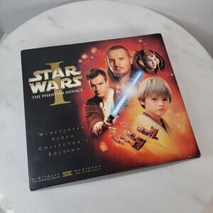 Star Wars-Episode 1-Phantom Menace (VHS, 1999) Collectors Edition Opened Unused